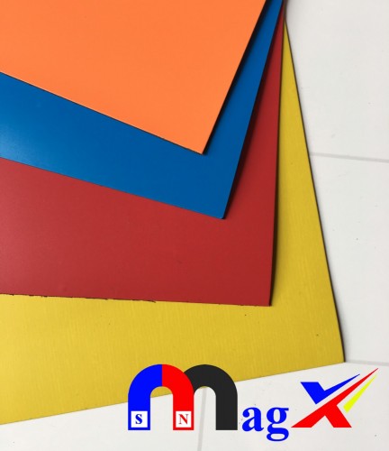 Nam Châm Dẻo Dày 0.75mm Đa Màu Sắc - Tấm A4