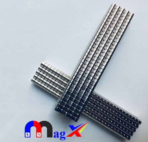 Nam châm đất hiếm Ø 5x3mm - Mã N35-M
