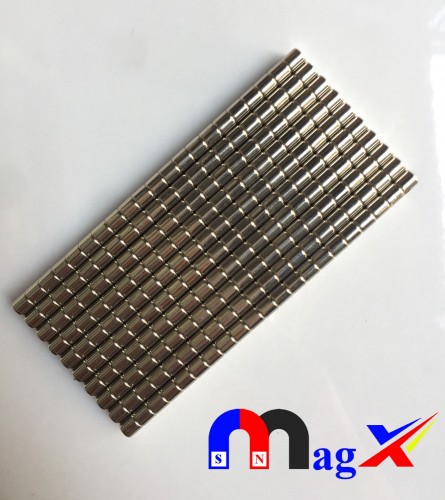 Nam châm đất hiếm Ø 5x4mm - Mã N35-M