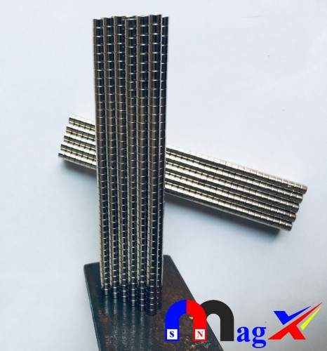 Nam châm đất hiếm Ø 4x2mm - Mã N35-M