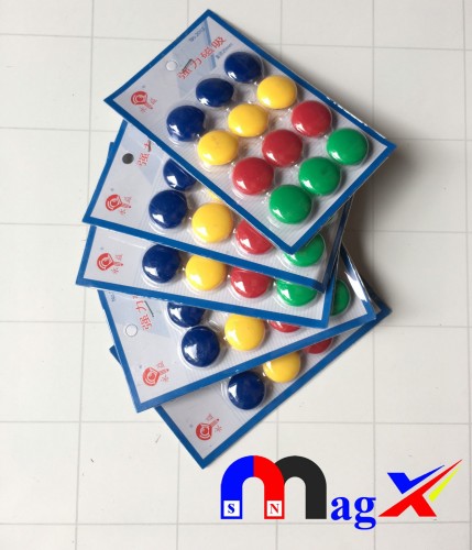 Nút chặn nam châm đa màu...