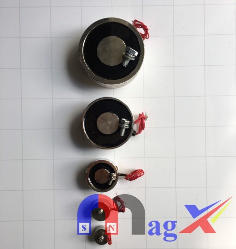 Nam châm điện 1000N - Điện áp 12VDC, 24VDC