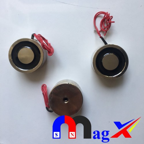 Nam châm điện 300N - Điện áp 12VDC, 24VDC